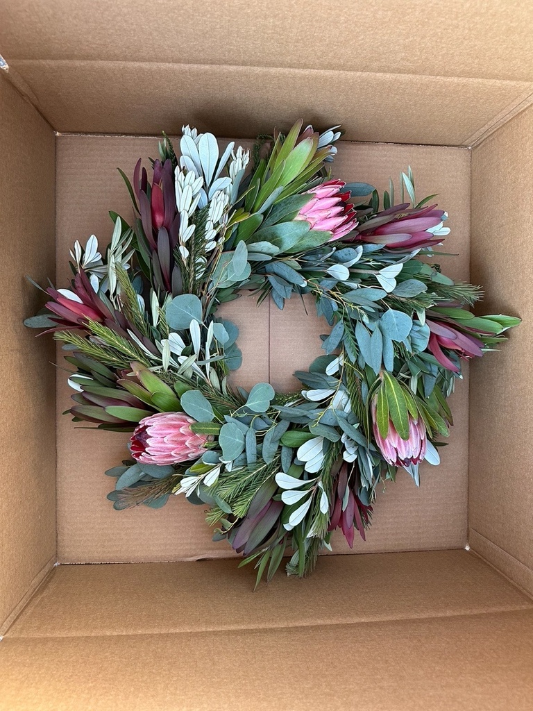 Protea Flower Wreath